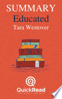 Cover of Summary of "Educated" By Tara Westover - Free book by QuickRead.com