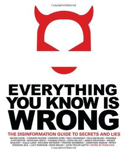 Cover of Everything You Know Is Wrong: The Disinformation Guide to Secrets and Lies