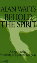 Cover of Behold the Spirit