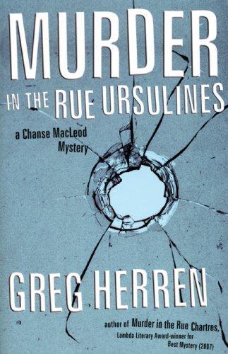 Cover of Murder in the Rue Ursulines: A Chanse MacLeod Mystery