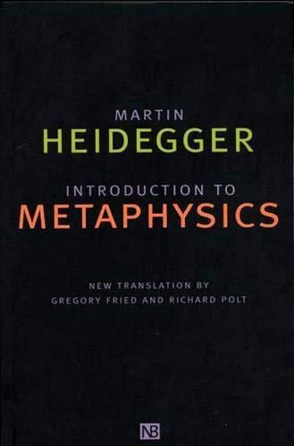 Cover of Introduction to Metaphysics