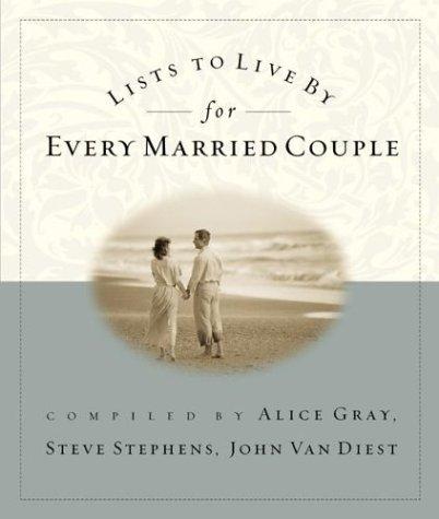 Cover of Lists to Live by for Every Married Couple