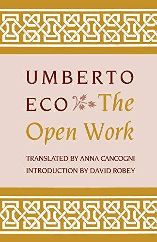 Cover of The Open Work