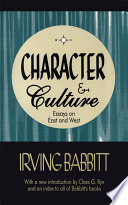 Cover of Character & Culture