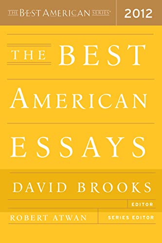The Best American Essays 2012