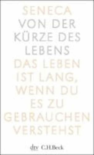 Cover of Von der Kürze des Lebens
