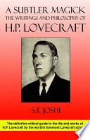 Cover of A Subtler Magick