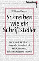 Cover of Schreiben wie ein Schriftsteller