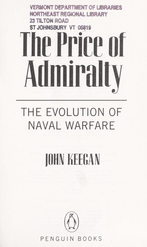 Cover of The Price of Admiralty