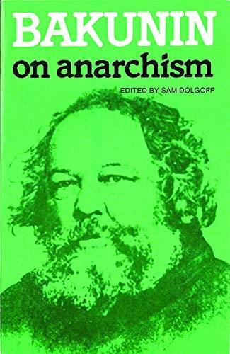Cover of Bakunin On Anarchism