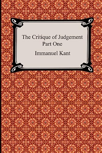 Cover of The Critique of Aesthetic Judgement