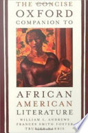 The Concise Oxford Companion to African American Literature