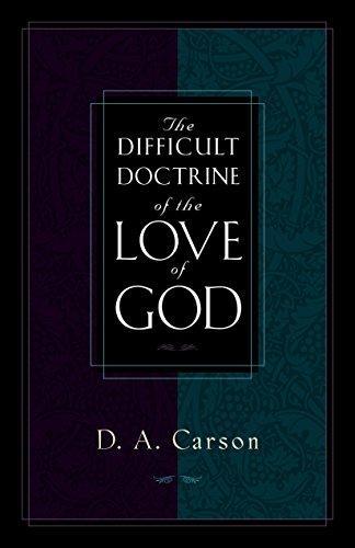 Cover of The Difficult Doctrine of the Love of God