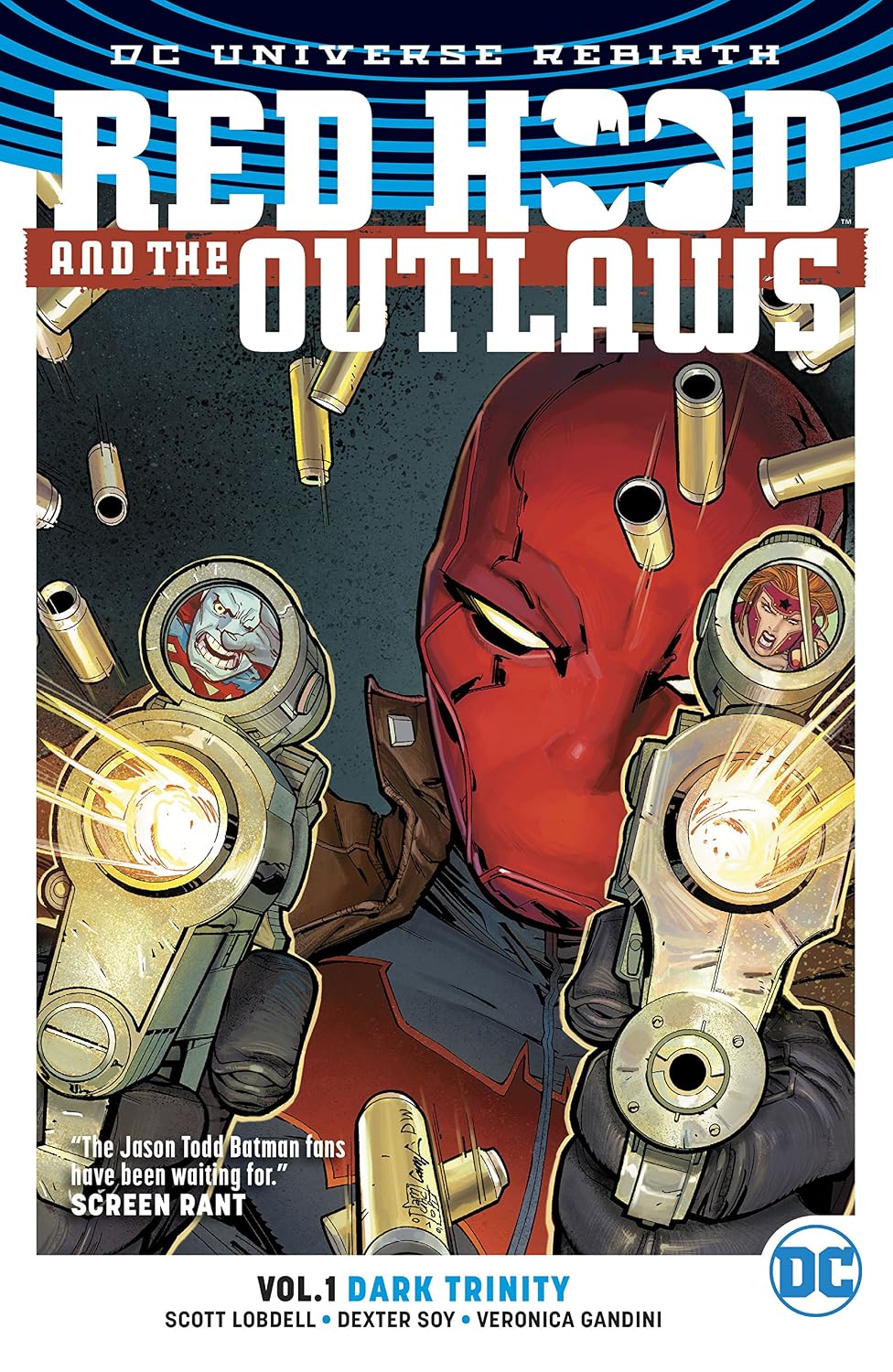 Cover of Red Hood and the Outlaws, Volume 1: Dark Trinity