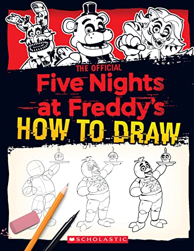 Cover of How to Draw Five Nights at Freddy's: An AFK Book