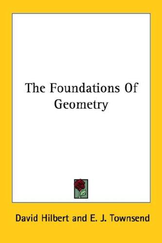 The Foundations of Geometry