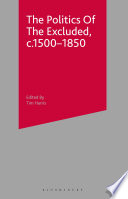 Cover of The Politics of the Excluded, c. 1500-1850