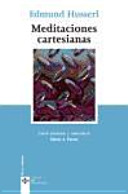 Cover of Meditaciones cartesianas
