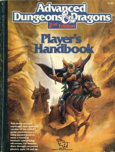 Cover of Advanced Dungeons & Dragons Player's Handbook, 2nd Edition