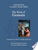 Cover of Ignatius Catholic Study Bible: Book of Genesis