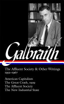 Cover of John Kenneth Galbraith