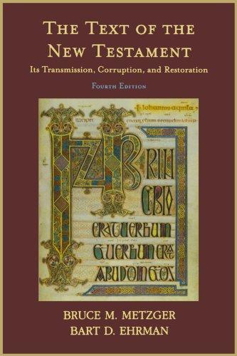 Cover of The Text of the New Testament