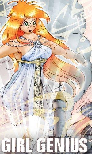Cover of Agatha Heterodyne and the Golden Trilobite (Girl Genius, #6)