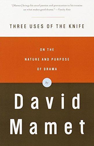 Cover of Three Uses of the Knife: On the Nature and Purpose of Drama