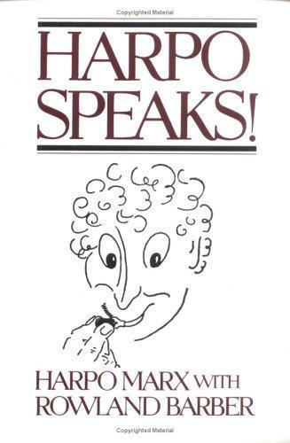 Cover of Harpo speaks!