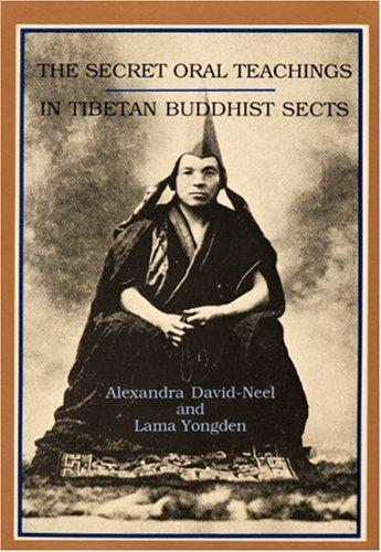 Cover of Secret Oral Teachings in Tibetan Buddhist Sects