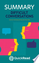 Cover of Difficult Conversations by Douglas Stone, Bruce Patton, and Sheila Heen