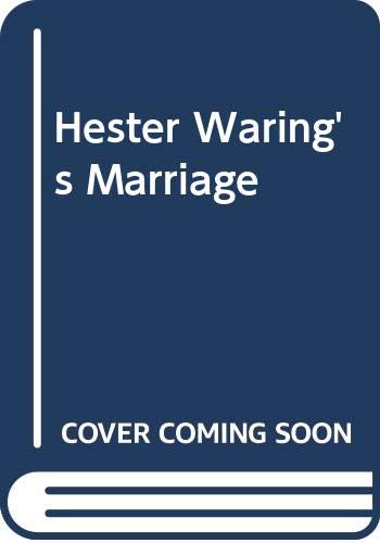 Cover of Hester Waring's Marriage
