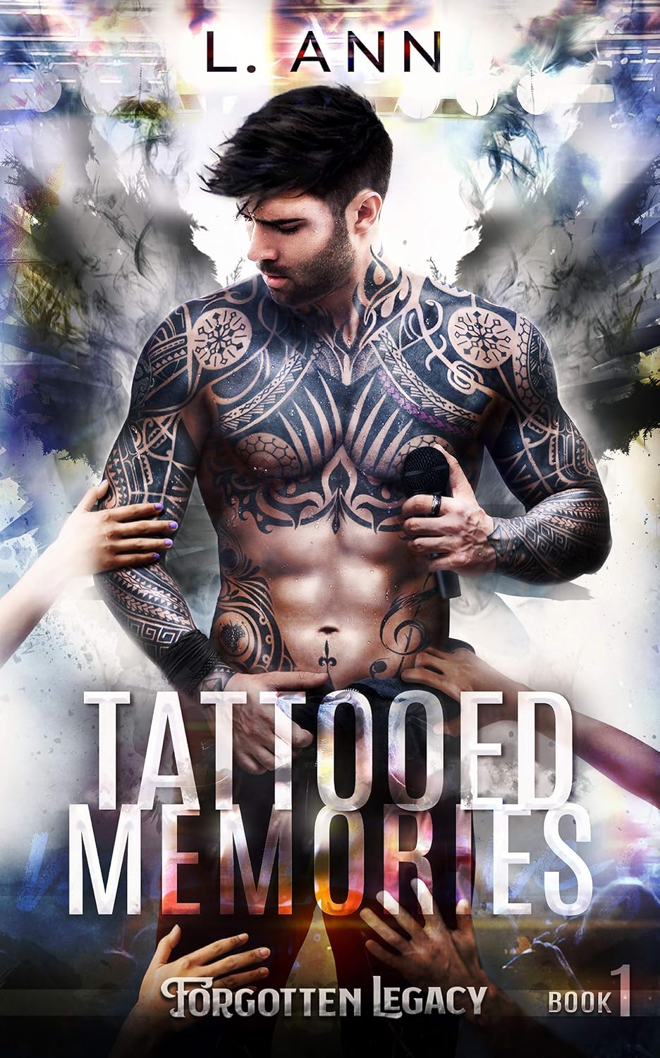 Cover of Tattooed Memories: A Steamy Rockstar Romance