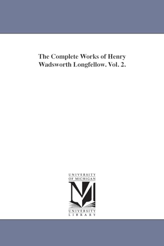 Cover of The Complete Works of Henry Wadsworth Longfellow