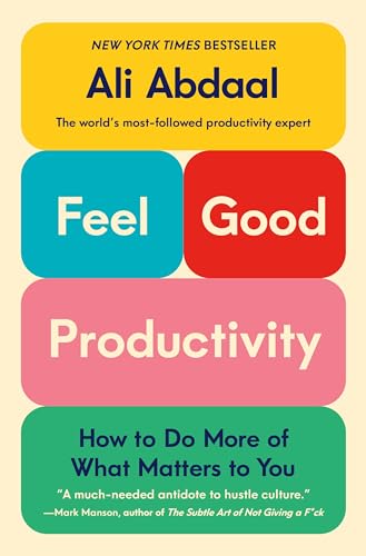 Book cover for Feel Good Productivity