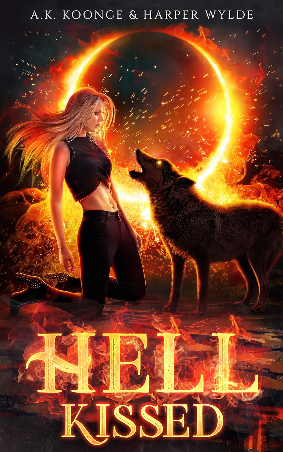 Cover of Hell Kissed