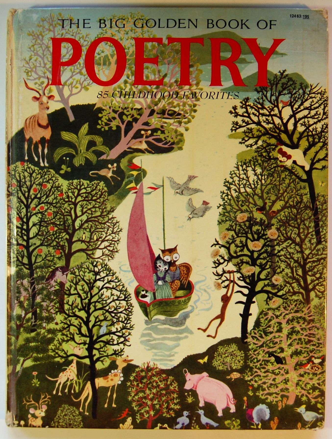 Cover of The Big Golden Book of Poetry