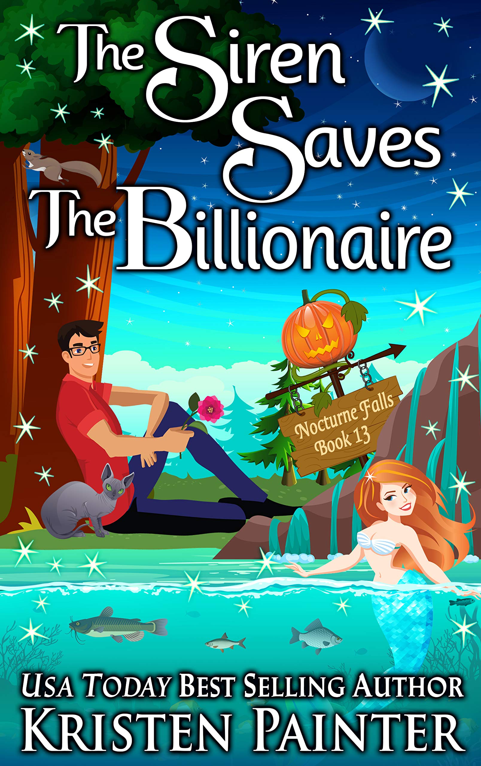 Cover of The Siren Saves the Billionaire