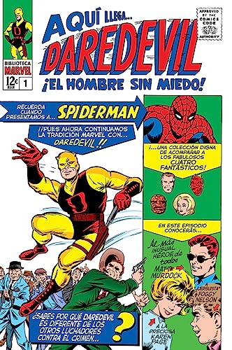 Cover of Biblioteca Marvel 18. Daredevil 1