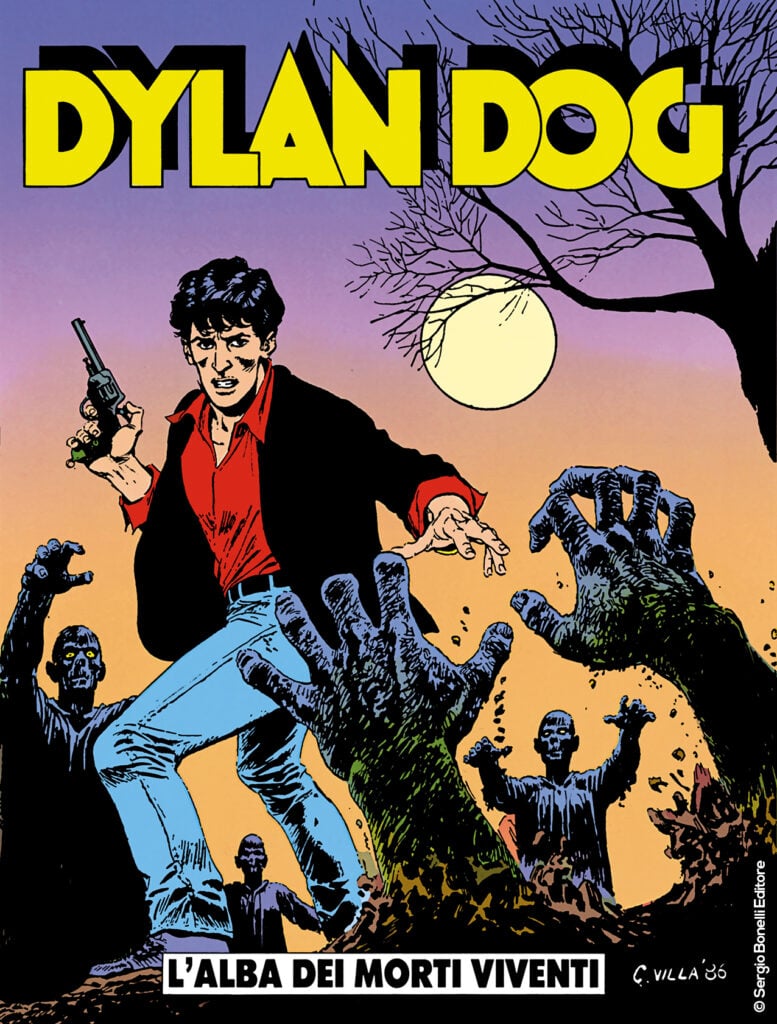 Cover of Dylan Dog n. 1: L'alba dei morti viventi