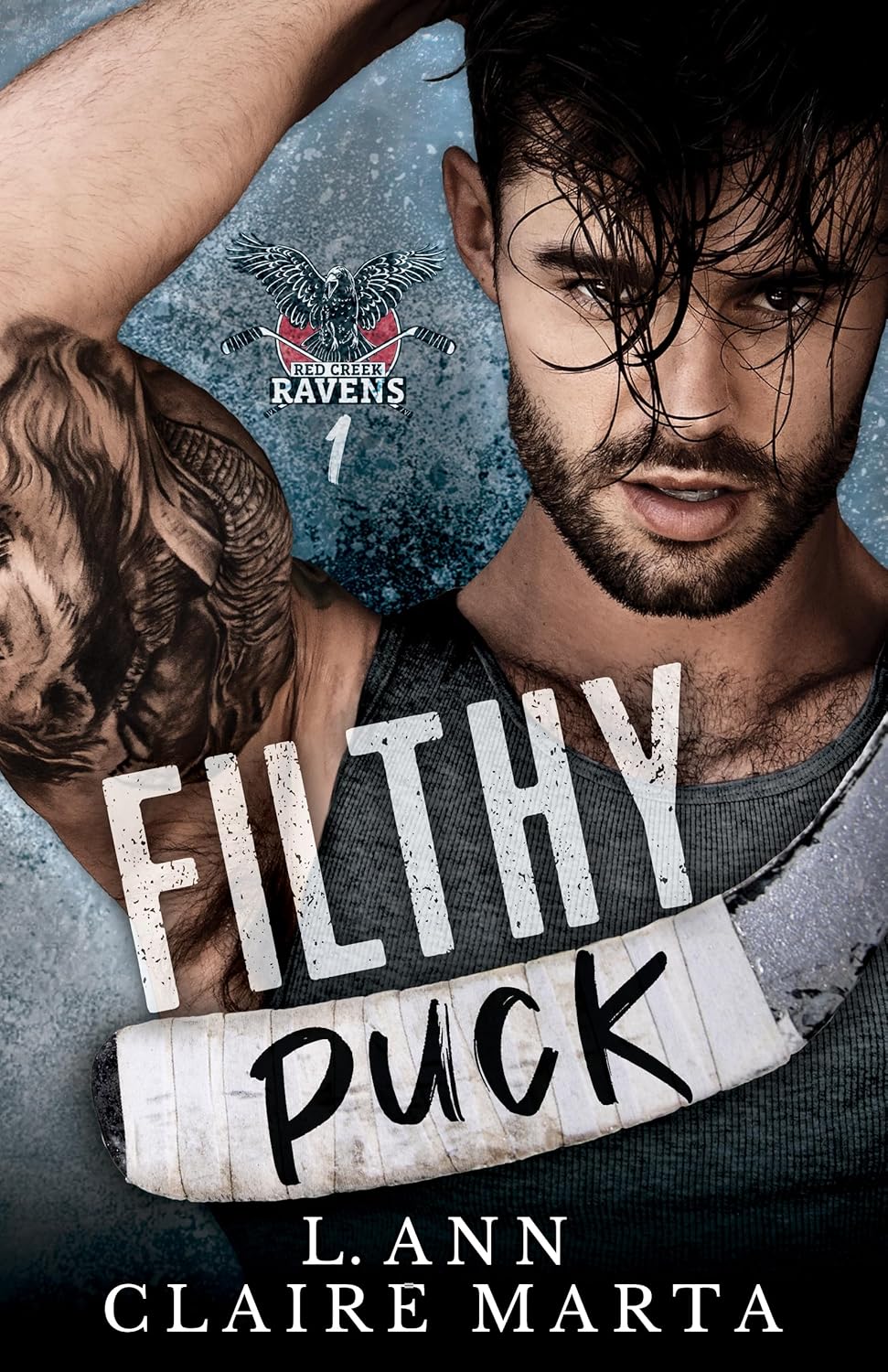 Cover of Filthy Puck: A High School Hockey Bully Romance