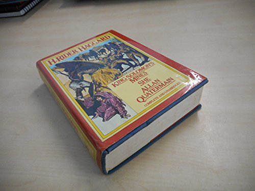 Cover of She, King Solomon's Mines, Allan Quatermain
