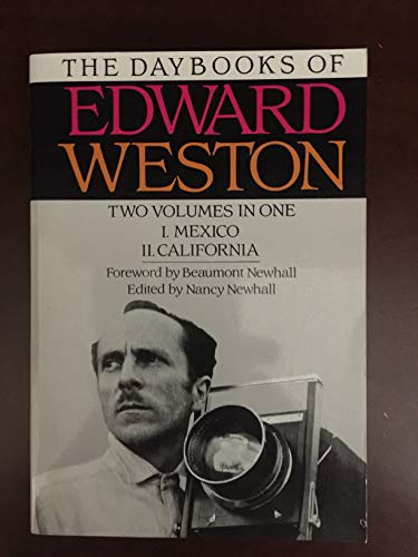 Cover of The daybooks of Edward Weston