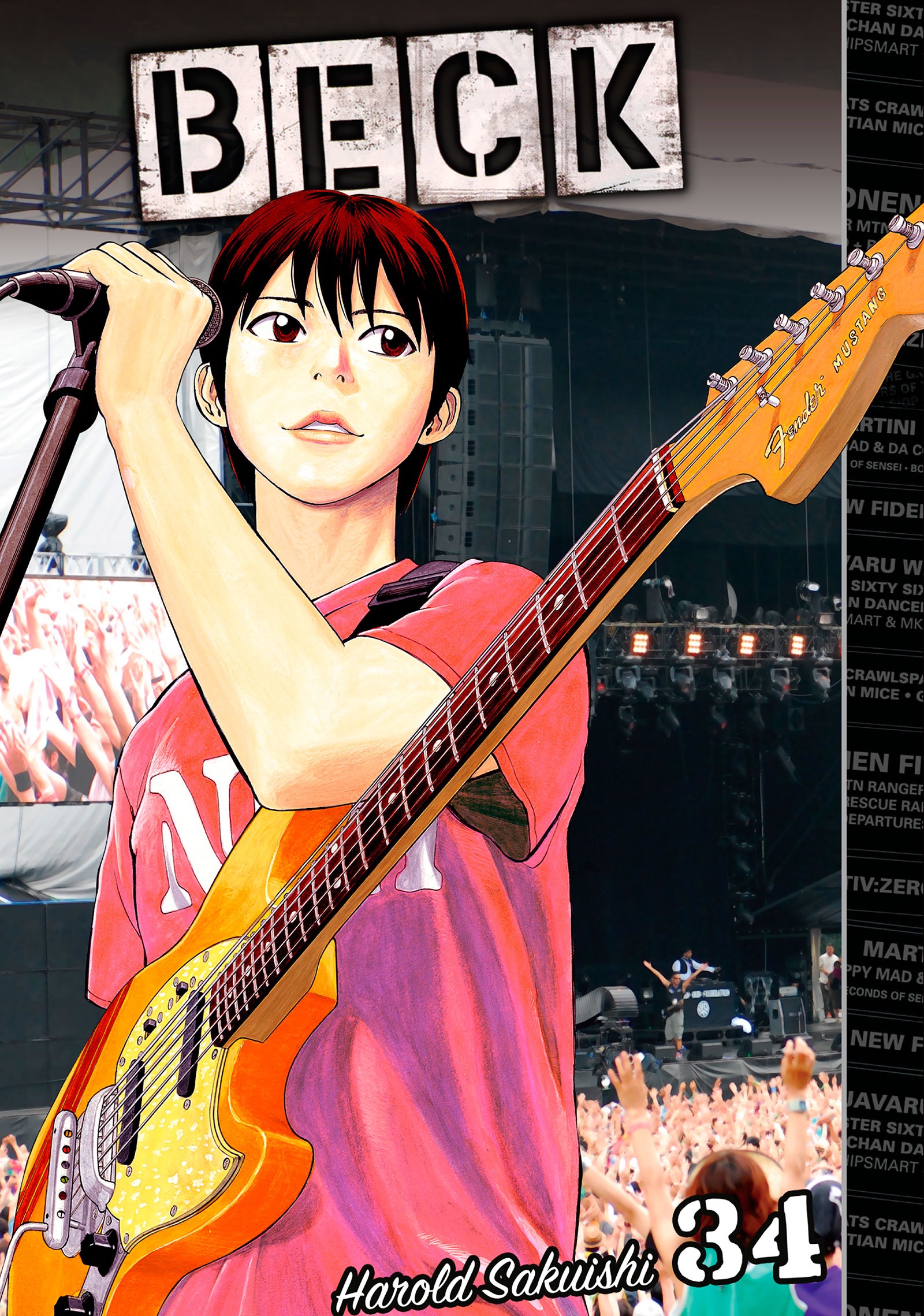 Cover of BECK, Vol. 34