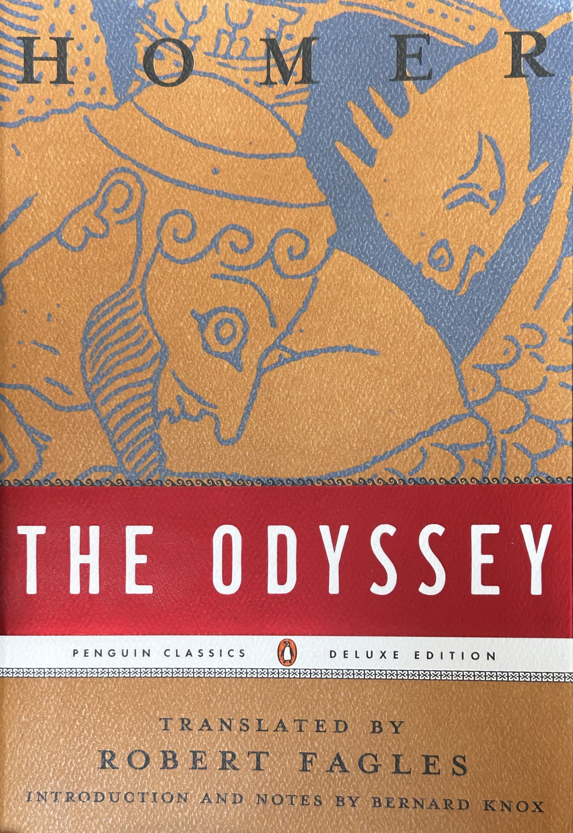 Cover of The Odyssey translated by Robert Fagles