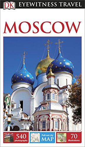 Cover of DK Eyewitness Travel Guide Moscow