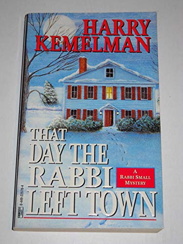 Cover of That Day the Rabbi Left Town