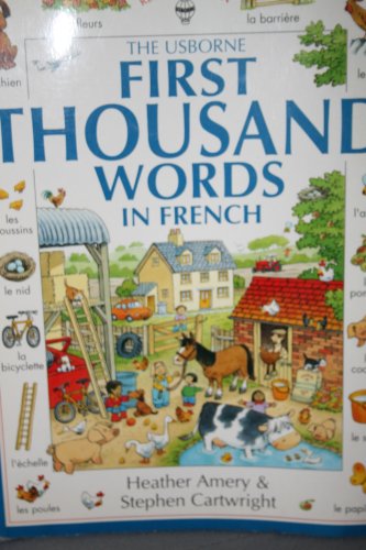 Cover of The Usborne Internet Linked First Thousand Words In French