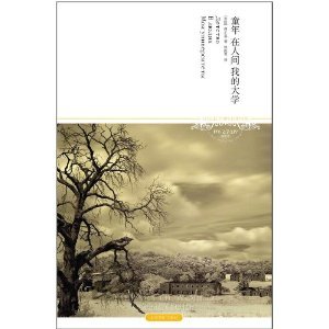 Cover of tong nian zai ren jian wo de da xue