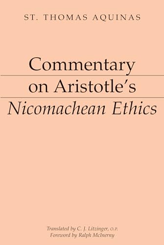 Cover of Commentary on Aristotle's Nicomachean Ethics